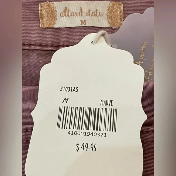 Millennial Rose Mauve Altar’d State Mini Skirt - Picture 7 of 8